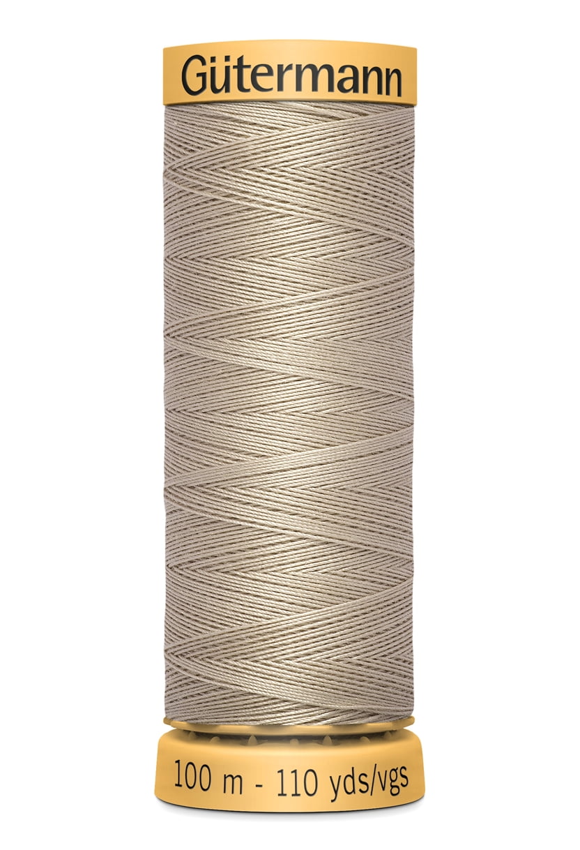 Gutermann 110 Yd Cotton Thread-Flax