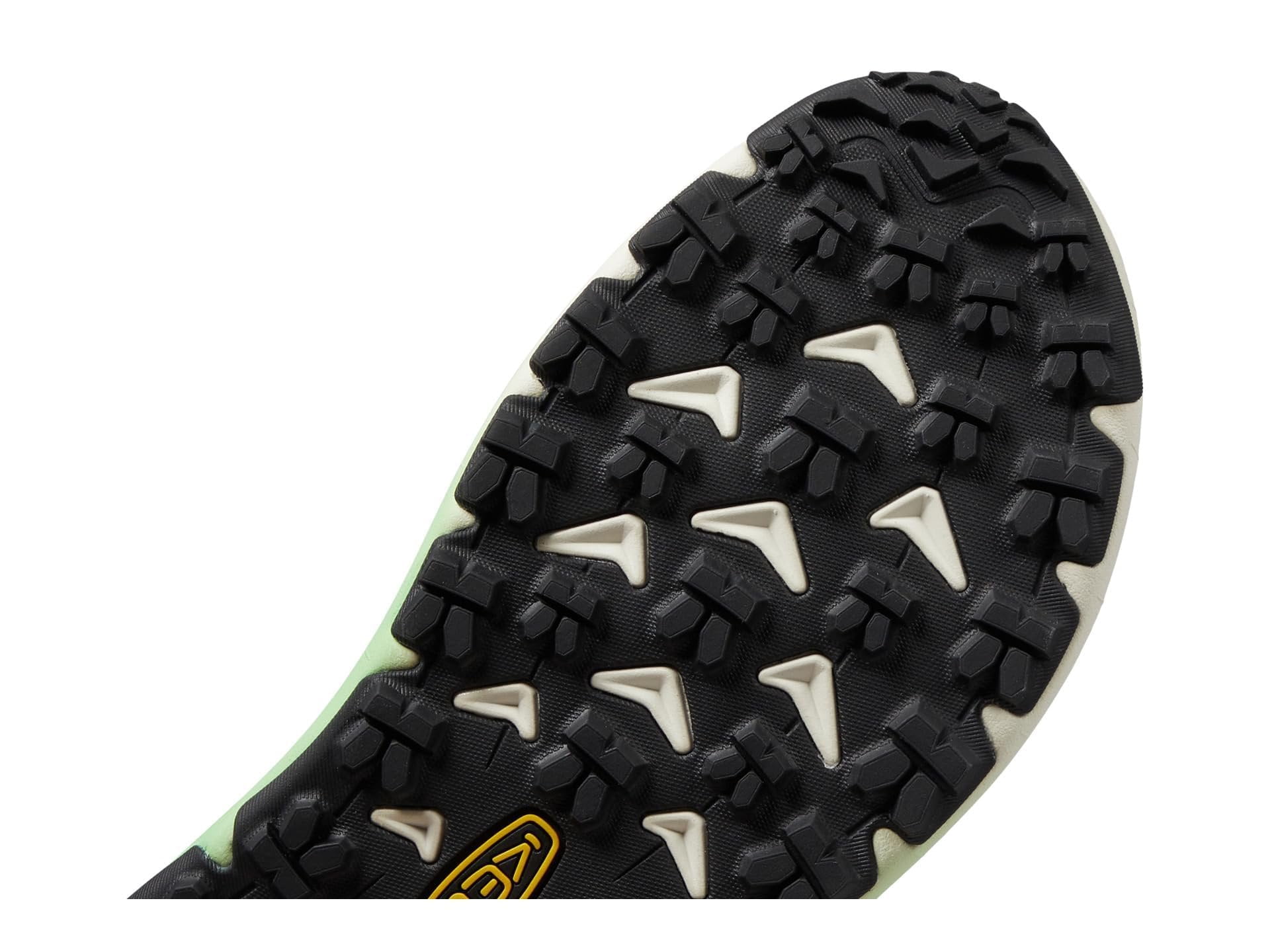 KEEN Men's 450 Dirt Hiking Shoe, Blue Danube/Absinthe Green, 13