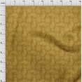thumbnail image 4 of oneOone Rayon Dark Mustard Fabric Floral Craft Projects Decor Fabric Printed By The Yard 56 Inch Wide, 4 of 4