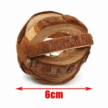 Guinea Pig Rabbit Hamster Small Animal Play Pet Roller Toys Natural Wooden Pine Dumbells Unicycle Bell Chew Chewing Braided Ball