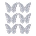 thumbnail image 1 of Apliques para ropa, 6 parches de mariposa de 6,7 x 5,7 pulgadas, parches para ropa, apliques bordados de ingeniería de precisión, 1 of 14