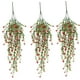 thumbnail image 1 of Hot6sl Liquidación de Ahorros de Verano Flores Artificiales Colgantes Artificiales Vides de Flores Artificiales Chlorophytum Flores Artificiales de Plástico Flores para Exteriores 3 Piezas, 1 of 4