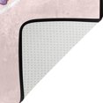 thumbnail image 5 of SKYSONIC Valentine Flowers Heart Non-Slip Area Rug, I Love You Floor Carpet Comfort Floor Mats Decor for Indoor Front Porch Living Room Bedroom Kitchen, 36"x24", 5 of 5