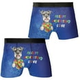 thumbnail image 3 of Autism Awareness Schnauzer Accept Understand Love All Over Print Boxer Briefs Underwear for Men Dad Miniature Schnauzer Dog Lover - 12003, 3 of 6