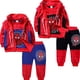 thumbnail image 2 of Conjuntos de superhéroes para bebés de primavera y otoño, ropa de manga larga para niños, chaleco y pantalones, chándales de 3 uds, ropa de Cosplay de dibujos animados para niños 2T Gao Jinjia LED, 2 of 2