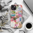 thumbnail image 6 of Vintage Collage Phone Case, Retro Aesthetic iPhone Cover, Unique Artistic Protective Case for iPhone 17 16 15 14 13 12 11 Pro Max Plus Mini, 6 of 6