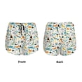 thumbnail image 5 of Haiem Cartoon Dinosaur Women's 2 in 1 Running Shorts - Lightweight Athletic Workout Gym Yoga Breathable Sports Shorts Liner with Phone Pockets-X-Large, 5 of 9