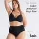 thumbnail image 2 of Ropa interior de época KNIX Super a prueba de fugas, de talle alto, negra, paquete de 3, 2 of 7