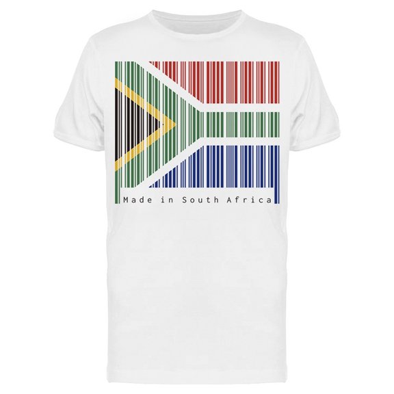 Barcode Set South Africa Tee Men's -Image by Shutterstock