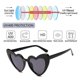 thumbnail image 3 of Heart Shaped Sunglasses For Women, Fashion Love Heart Sunglasses Uv400 Protection Eyewear, Vintage Sunglasses, 3 of 4