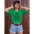 thumbnail image 2 of It's Freakin' Bats! Funny Quote. T-Shirt Women -Image by Shutterstock, Female Large, 2 of 4