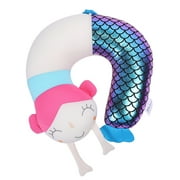Edelvey Travel Neck Pillow for Kids Girls, Mermaid