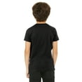 thumbnail image 3 of Daxton Youth Size Short Sleeve Tee Basic Tshirt Tops- Black, X-Small, 3 of 6