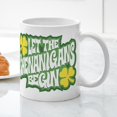 thumbnail image 3 of CafePress - Let The Shenanigans Begin - 11 oz Ceramic Mug - Novelty Coffee Tea Cup, 3 of 4