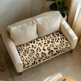 thumbnail image 2 of ZUXONGSY Leopard Print Sofa Cushion Covers Outdoor Cushion Protector Cover 2 Seater Elastic Separate Sofa Slipcover Couch Cushion Slipcover with Elastic Edge Dust Cover for Dining Room, 2 of 5