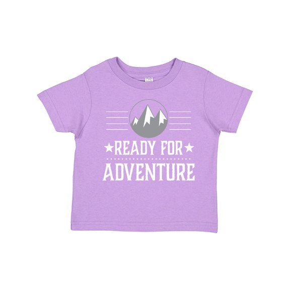 Inktastic Ready for Adventure Hiking Camping Boys or Girls Toddler T-Shirt