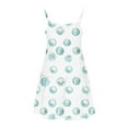 thumbnail image 7 of 5-6 Years Girls Summer Dress Elegant Princess Long Dress Wedding Guest Evening Party Gown for Teen Girls 3-14 Y, 7 of 7