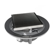 Infinity Drain 5 x 5 TD 15-3A PS Center Drain Kit: Polished Stainless