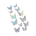 thumbnail image 2 of kowaku 3D Butterfly Wall Stickers Butterfly Decoration DIY Butterfly Wall Decals for Living Room Cake Decorating Flower Arrangements B, 2 of 9