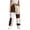 Brown, variant on Sweatpants for Women Color Blocked Drawstring Elastic High Waisted Casual Loose Cinch Bottom Joggers Pants with Pockets(X-Large,Army Green)