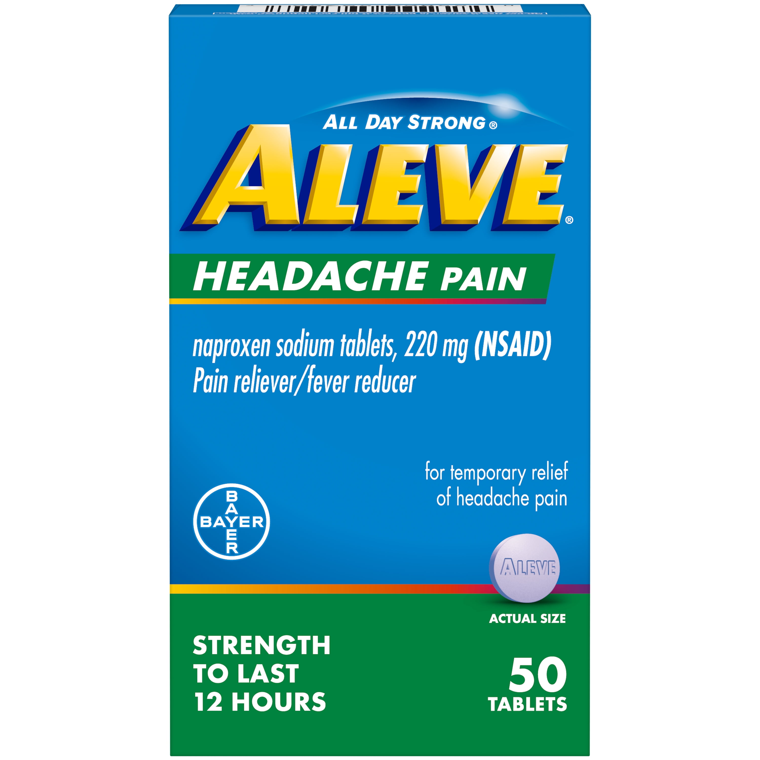 Aleve Headache Pain Naproxen Sodium Tablets 50 Count aleve-headache-pain-naproxen-sodium-tablets-50-count