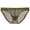 Army Green, variant on Men's Sheer Mesh Lace Briefs** Red L