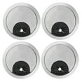 thumbnail image 4 of Qiilu Wire Grommets, Easy To Install, Cable Grommets, Brushed Silver 4 Set School PC Peripheral Computer Desk For Office Table, 4 of 8