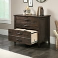 thumbnail image 3 of Sauder Carson Forge 2 Drawer Lateral File Cabinet, Coffee Oak Finish, 3 of 12