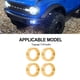 thumbnail image 2 of Bewildely RCGOFOLLOW llanta de rueda anillo exterior RC pieza de coche calidad latón macizo Rc llanta de rueda anillo exterior para 1/18 Trx4m Kits de construcción modelo, 2 of 6