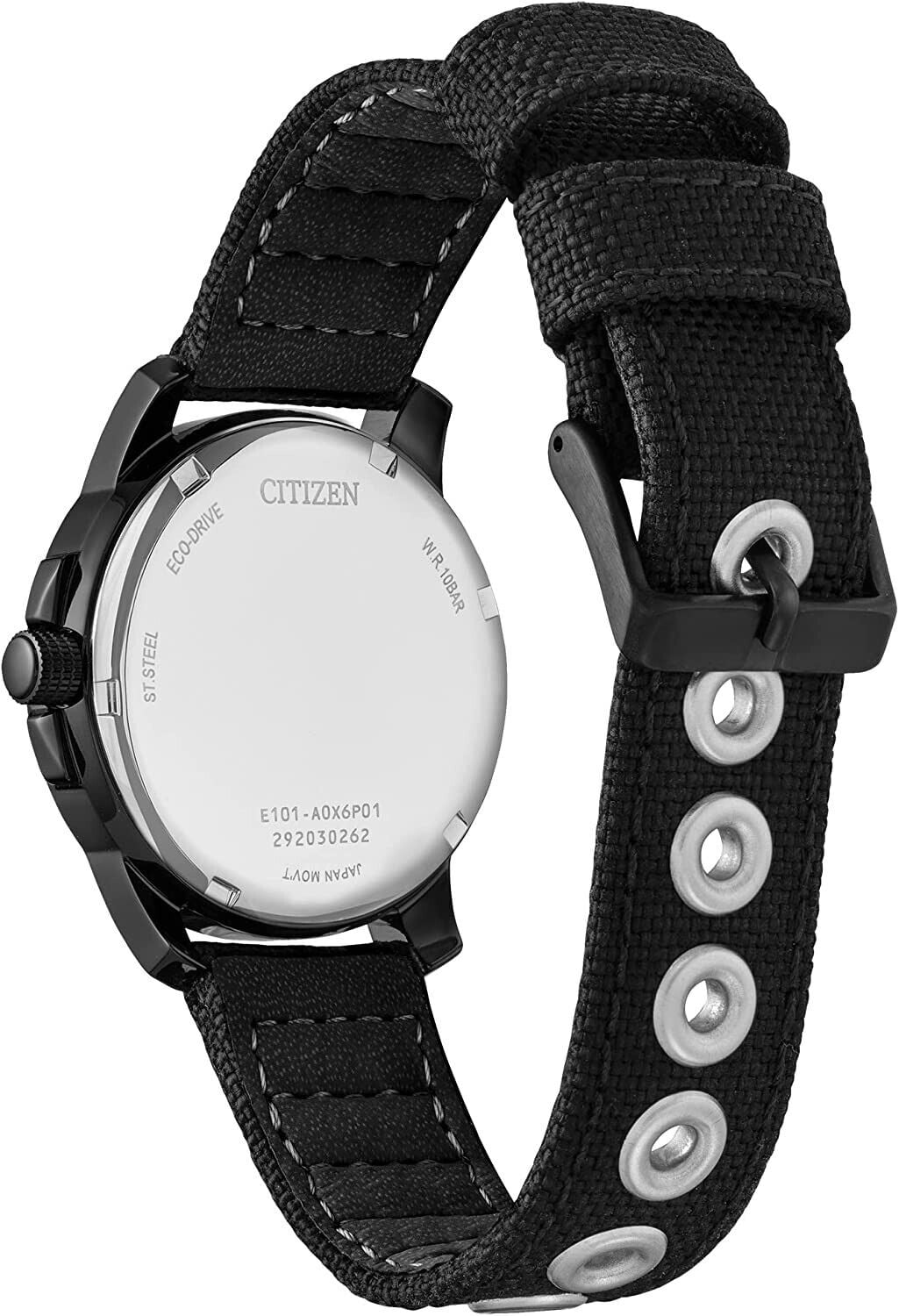 Citizen Eco-drive腕時計 ブラック Citizen Eco-Drive Men's Weekender Black Garrison Field Watch
