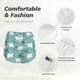 thumbnail image 6 of Haiem whiter Snow bear Print Women's 2 in 1 Running Shorts - Lightweight Athletic Workout Gym Yoga Breathable Sports Shorts Liner with Phone Pockets-XX-Large, 6 of 9