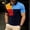 Navy, variant on Tactical Polo Shirts for Men Casual Summer Colorblock Short Sleeve Graphic Tees Golf Collared with Pocket Slim Fit Pullover Tops