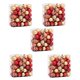 thumbnail image 1 of 250 bolas de decoración para árboles de Navidad, bolas de Navidad para fiestas, adornos colgantes para Navidad para regalo de Año Nuevo, 1 of 5