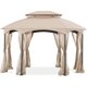 thumbnail image 1 of Garden Winds Replacement Canopy for The Manhattan Oval Gazebo - Standard 350 - Beige, 1 of 4
