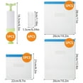 thumbnail image 2 of Pluokvzr Sous Vide Bags for Anova or Joule Cookers - 20 Reusable Food Vacuum Sealer Bags Practical for Food Storage and Cooking BPA Free(3 Size), 2 of 7