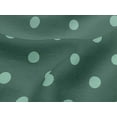 thumbnail image 5 of oneOone Viscose Jersey Dusty Teal Green Fabric Polka Sewing Fabric By The Yard Printed Diy Clothing Sewing Supplies 60 Inch Wide, 5 of 7