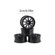 thumbnail image 3 of Vogacara 4 piezas52mm elástico * RC neumáticos de coche llantas cubo ligero neumáticos de carreras buena fricción en carretera accesorios de montaje Kits de construcción modelo Diez/Negro Vogacara FN010780-02, 3 of 6