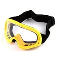 thumbnail image 6 of WOW Youth Motocross Helmet HJOY BMX MX ATV Dirt Bike Helmet HJOY Spider Yellow + Goggles + Skeleton Yellow Glove Bundle, 6 of 7
