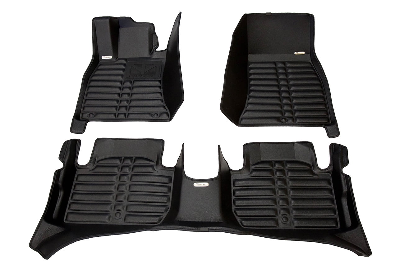 TuxMat Custom Car Floor Mats for Kia Stinger RWD 20182021 Models