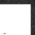 thumbnail image 2 of 9x11 Black Rustic Thin Barnwood Picture Frame - UV Acrylic, Foam Board Backing, Hanging Hardware, 2 of 8