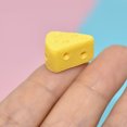 thumbnail image 3 of Gwong Juguete 5pcs Mini Simulation Cheese Cake Cut Pieces Modelo Dollhouse Juguete DIY Play Regalo Gwong 30008432, 3 of 7