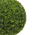 thumbnail image 3 of Pemberly Row 24" Contemporary Plastic Artificial Boxwood Ball in Green, 3 of 8