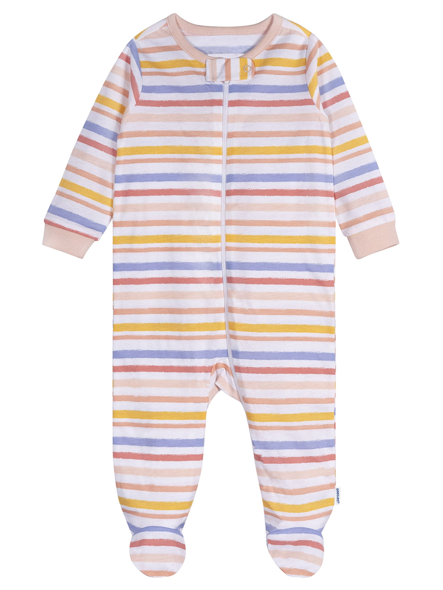 Onesies Brand Baby Girl Sleep ´N Play Footed Pajamas, 4-Pack, Sizes Newborn - 6/9 Months