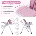 thumbnail image 4 of ChaoLink Silla alta para bebé, silla multifuncional para infantes con altura y reclinación ajustable, silla plegable para bebés y niños pequeños, 4 of 8