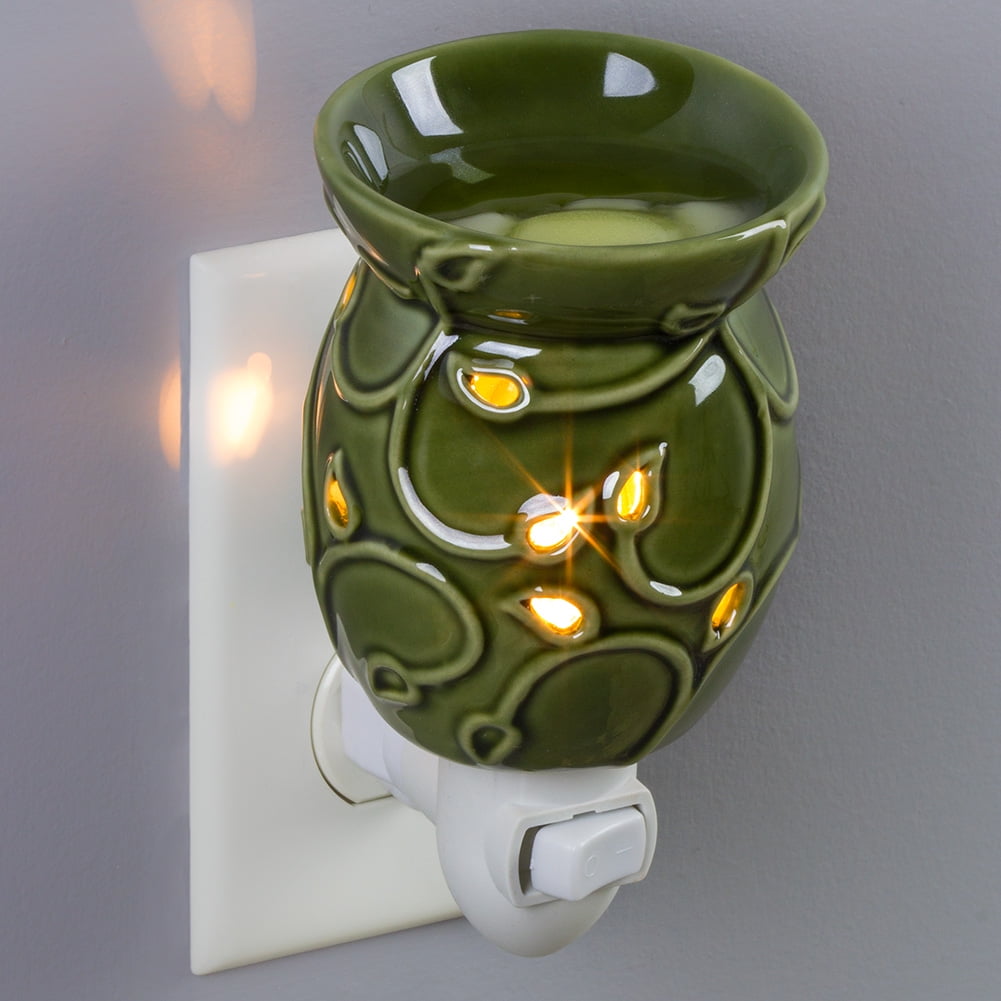 Dawhud Direct Plug In Fragrance Wax Melt Warmers Green Ivy Swirl