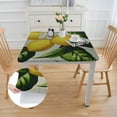 thumbnail image 2 of HAOXIT Rectangle s Table Cloth, Waterproof ade Rectangular Table Cloth, Washable Table Cover Theme Wedding Spring/Summer Table Décor 52*52, 2 of 8