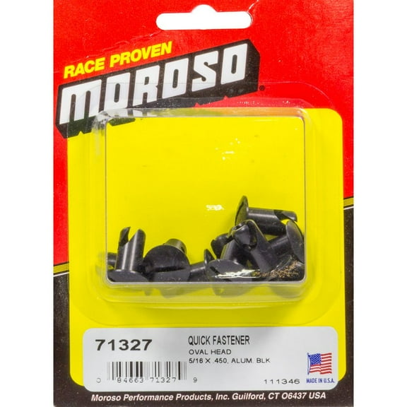 Moroso Oval Head Quick Fastener 5/16 x .450