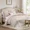 Birch, variant on Catami Ruffle Design 5-piece Bed in a Bag Comforter Set with Sheets,Soft Pink,Twin XL