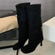 thumbnail image 4 of Botas Anchas Tacón Aguja para Mujer Hasta La Rodilla Todas Combinadas Otoño E Invierno, 4 of 8