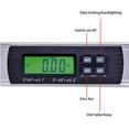 thumbnail image 4 of Digital Protractor Accessory Universal Accurate Small Beveling Angles Ruler Aluminum Alloy Electronic Inclinometer Bevel Protractors Type 1, 4 of 7